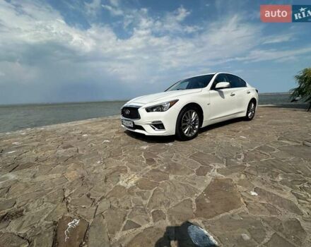 Белый Инфинити Q50, объемом двигателя 3 л и пробегом 103 тыс. км за 18333 $, фото 12 на Automoto.ua