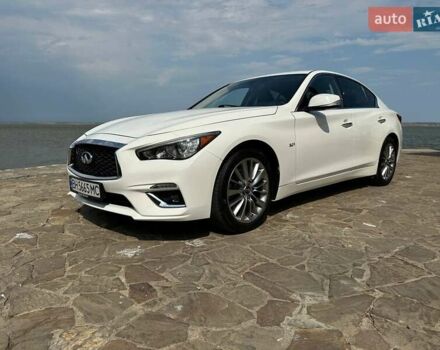 Белый Инфинити Q50, объемом двигателя 3 л и пробегом 103 тыс. км за 18333 $, фото 13 на Automoto.ua