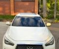 Белый Инфинити Q50, объемом двигателя 3 л и пробегом 115 тыс. км за 17300 $, фото 1 на Automoto.ua