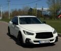 Белый Инфинити Q50, объемом двигателя 2 л и пробегом 99 тыс. км за 15700 $, фото 1 на Automoto.ua