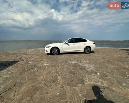 Белый Инфинити Q50, объемом двигателя 3 л и пробегом 103 тыс. км за 18333 $, фото 18 на Automoto.ua