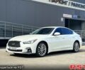 Белый Инфинити Q50, объемом двигателя 3 л и пробегом 62 тыс. км за 16900 $, фото 1 на Automoto.ua