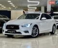 Белый Инфинити Q50, объемом двигателя 3 л и пробегом 103 тыс. км за 17499 $, фото 1 на Automoto.ua