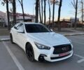 Белый Инфинити Q50, объемом двигателя 3 л и пробегом 106 тыс. км за 13700 $, фото 1 на Automoto.ua