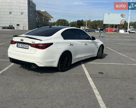 Білий Інфініті Q50, об'ємом двигуна 3 л та пробігом 140 тис. км за 15800 $, фото 2 на Automoto.ua