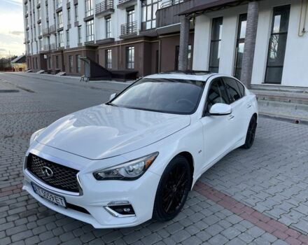 Білий Інфініті Q50, об'ємом двигуна 3 л та пробігом 136 тис. км за 18500 $, фото 6 на Automoto.ua