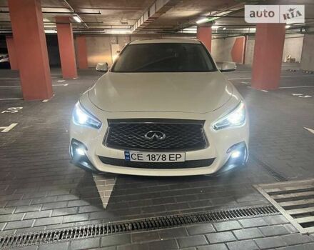 Білий Інфініті Q50, об'ємом двигуна 3 л та пробігом 62 тис. км за 19300 $, фото 6 на Automoto.ua