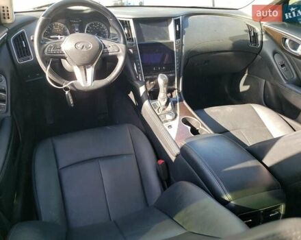 Белый Инфинити Q50, объемом двигателя 3 л и пробегом 86 тыс. км за 2750 $, фото 7 на Automoto.ua