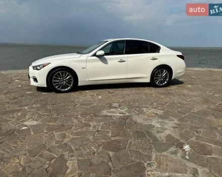 Белый Инфинити Q50, объемом двигателя 3 л и пробегом 103 тыс. км за 18333 $, фото 20 на Automoto.ua