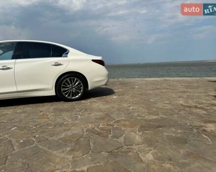 Белый Инфинити Q50, объемом двигателя 3 л и пробегом 103 тыс. км за 18333 $, фото 14 на Automoto.ua