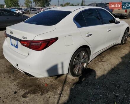 Белый Инфинити Q50, объемом двигателя 0 л и пробегом 104 тыс. км за 3100 $, фото 2 на Automoto.ua