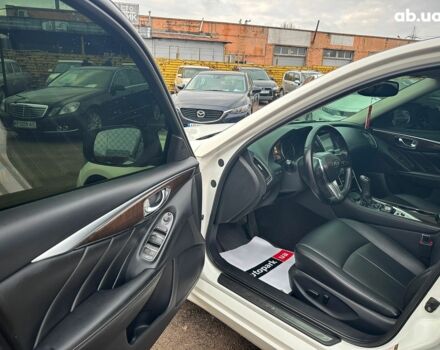 Белый Инфинити Q50, объемом двигателя 3 л и пробегом 143 тыс. км за 14200 $, фото 17 на Automoto.ua