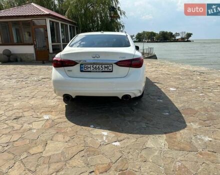 Белый Инфинити Q50, объемом двигателя 3 л и пробегом 103 тыс. км за 18333 $, фото 10 на Automoto.ua