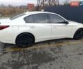 Белый Инфинити Q50, объемом двигателя 3 л и пробегом 74 тыс. км за 18500 $, фото 1 на Automoto.ua