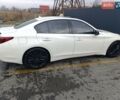 Белый Инфинити Q50, объемом двигателя 3 л и пробегом 74 тыс. км за 18500 $, фото 1 на Automoto.ua