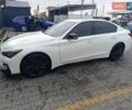 Белый Инфинити Q50, объемом двигателя 3 л и пробегом 74 тыс. км за 18500 $, фото 2 на Automoto.ua
