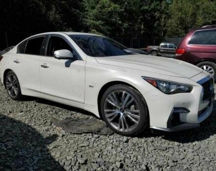 Белый Инфинити Q50, объемом двигателя 0 л и пробегом 78 тыс. км за 4100 $, фото 3 на Automoto.ua