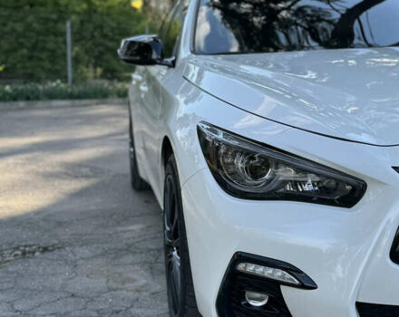 Білий Інфініті Q50, об'ємом двигуна 3 л та пробігом 46 тис. км за 21900 $, фото 7 на Automoto.ua