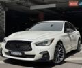 Белый Инфинити Q50, объемом двигателя 3 л и пробегом 74 тыс. км за 18000 $, фото 1 на Automoto.ua