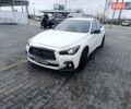 Белый Инфинити Q50, объемом двигателя 3 л и пробегом 74 тыс. км за 18500 $, фото 1 на Automoto.ua