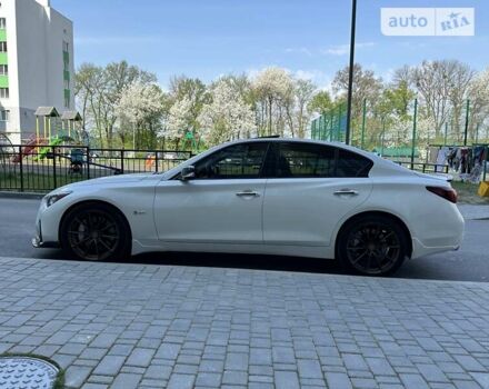 Білий Інфініті Q50, об'ємом двигуна 3 л та пробігом 64 тис. км за 27500 $, фото 10 на Automoto.ua