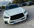 Белый Инфинити Q50, объемом двигателя 3 л и пробегом 95 тыс. км за 30499 $, фото 1 на Automoto.ua