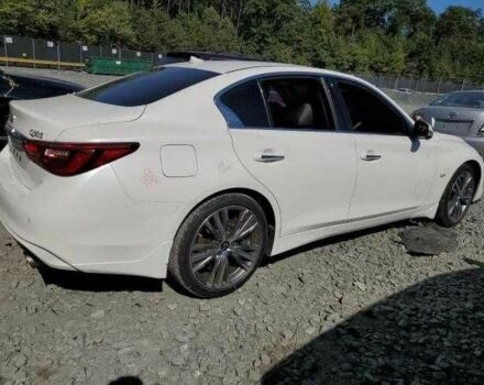 Белый Инфинити Q50, объемом двигателя 0 л и пробегом 78 тыс. км за 4100 $, фото 2 на Automoto.ua