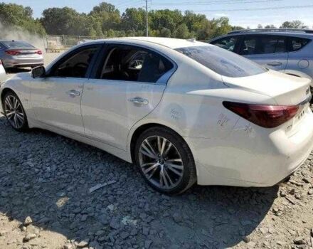 Белый Инфинити Q50, объемом двигателя 0 л и пробегом 78 тыс. км за 4100 $, фото 1 на Automoto.ua