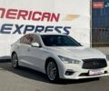 Белый Инфинити Q50, объемом двигателя 2 л и пробегом 150 тыс. км за 20600 $, фото 1 на Automoto.ua