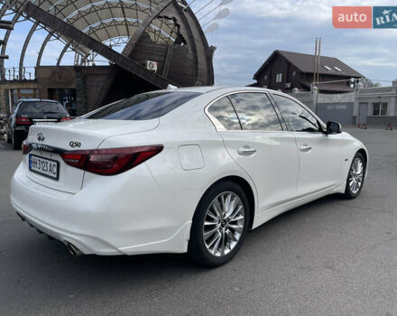 Білий Інфініті Q50, об'ємом двигуна 3 л та пробігом 70 тис. км за 22888 $, фото 16 на Automoto.ua