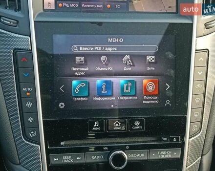 Белый Инфинити Q50, объемом двигателя 3 л и пробегом 71 тыс. км за 19490 $, фото 24 на Automoto.ua