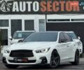 Белый Инфинити Q50, объемом двигателя 3 л и пробегом 71 тыс. км за 18500 $, фото 1 на Automoto.ua