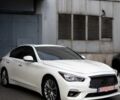Белый Инфинити Q50, объемом двигателя 3 л и пробегом 111 тыс. км за 15100 $, фото 2 на Automoto.ua