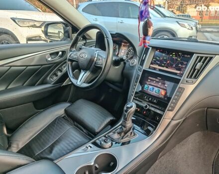 Белый Инфинити Q50, объемом двигателя 3 л и пробегом 71 тыс. км за 19490 $, фото 25 на Automoto.ua