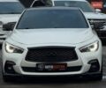 Белый Инфинити Q50, объемом двигателя 3 л и пробегом 71 тыс. км за 18500 $, фото 3 на Automoto.ua