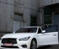 Белый Инфинити Q50, объемом двигателя 3 л и пробегом 111 тыс. км за 15100 $, фото 1 на Automoto.ua