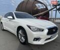 Белый Инфинити Q50, объемом двигателя 3 л и пробегом 79 тыс. км за 17900 $, фото 1 на Automoto.ua