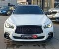 Белый Инфинити Q50, объемом двигателя 3 л и пробегом 71 тыс. км за 19490 $, фото 1 на Automoto.ua