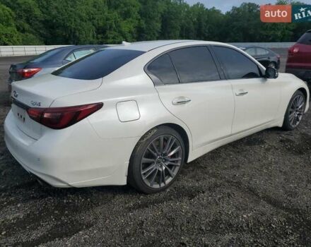 Білий Інфініті Q50, об'ємом двигуна 3 л та пробігом 32 тис. км за 3700 $, фото 2 на Automoto.ua