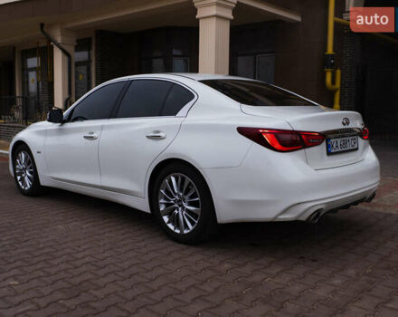 Белый Инфинити Q50, объемом двигателя 1.99 л и пробегом 12 тыс. км за 26500 $, фото 10 на Automoto.ua