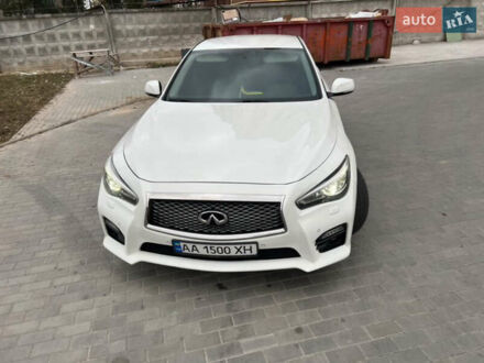 Инфинити Q50 2014 в Киеве на Automoto.ua Белый Инфинити Q50, объемом двигателя 1.99 л и пробегом 185 тыс. км за 14300 $, фото 1 на Automoto.ua