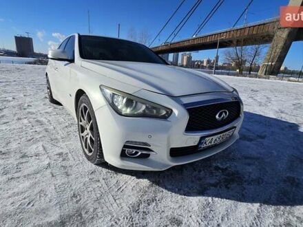 Білий Інфініті Q50, об'ємом двигуна 2.14 л та пробігом 362 тис. км за 12500 $, фото 1 на Automoto.ua