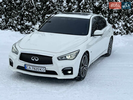 Білий Інфініті Q50, об'ємом двигуна 2.14 л та пробігом 140 тис. км за 14800 $, фото 1 на Automoto.ua