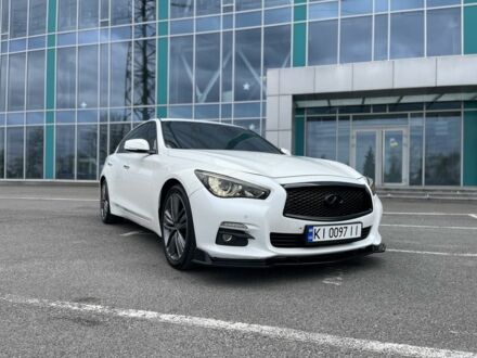 Инфинити Q50 2015 в Днепре (Днепропетровске) на Automoto.ua Белый Инфинити Q50, объемом двигателя 2.1 л и пробегом 140 тыс. км за 14700 $, фото 1 на Automoto.ua
