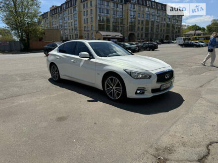 Білий Інфініті Q50, об'ємом двигуна 2.14 л та пробігом 188 тис. км за 13500 $, фото 1 на Automoto.ua