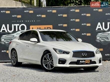 Білий Інфініті Q50, об'ємом двигуна 2.2 л та пробігом 203 тис. км за 15500 $, фото 1 на Automoto.ua