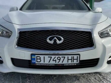 Білий Інфініті Q50, об'ємом двигуна 3 л та пробігом 135 тис. км за 13700 $, фото 1 на Automoto.ua