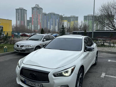 Білий Інфініті Q50, об'ємом двигуна 3 л та пробігом 79 тис. км за 13900 $, фото 1 на Automoto.ua