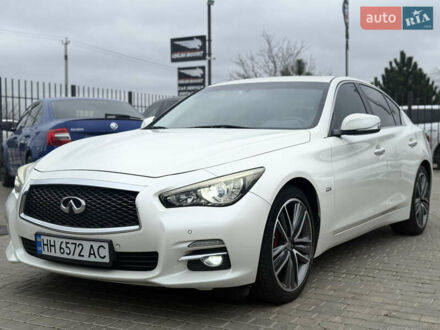 Білий Інфініті Q50, об'ємом двигуна 2.14 л та пробігом 187 тис. км за 15300 $, фото 1 на Automoto.ua