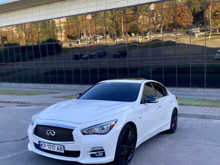 Білий Інфініті Q50, об'ємом двигуна 3 л та пробігом 136 тис. км за 14500 $, фото 1 на Automoto.ua